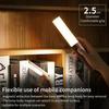 Rechargeable Motion Sensor LED Wall Lamp Magnetic Induction Night Light For Bedroom Stair Hallway Kitchen Cabinet Lighting