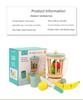 Kids Wooden Fruit Juicer Role Play Toy - Enhances Hand-Eye Coordination Through Fruit Cutting Simulation