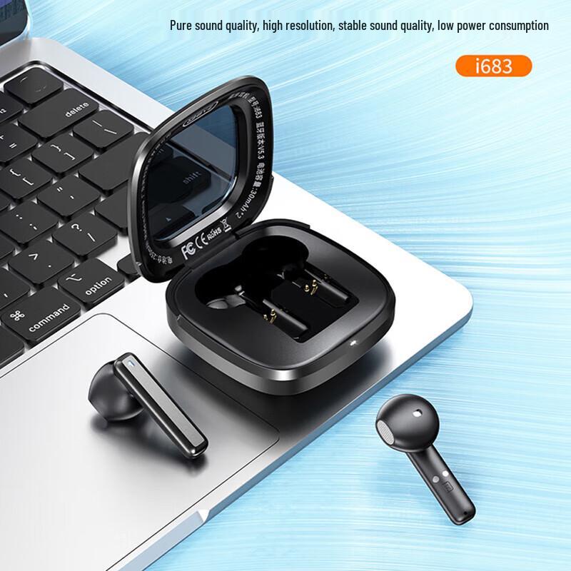 

BYZ i683 Transparent Space Capsule Bluetooth Earbuds