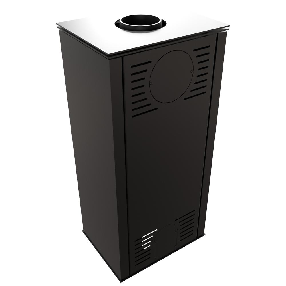 Wood burning steel stove KRATKI HATI Ø 150 5,5 kW 