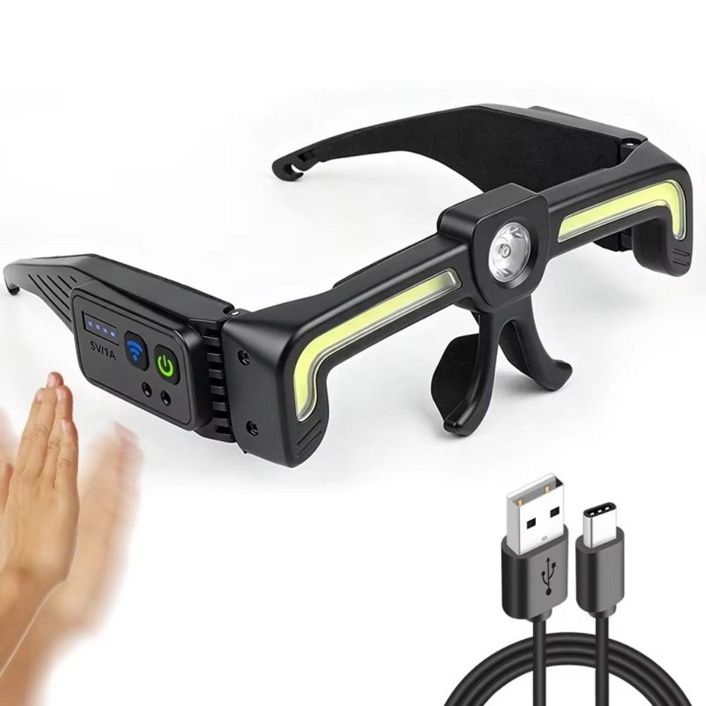 Rechargeable Work Lamp TYPE-C Headlight Glasses Light New Head Lamp Auto Maintenance