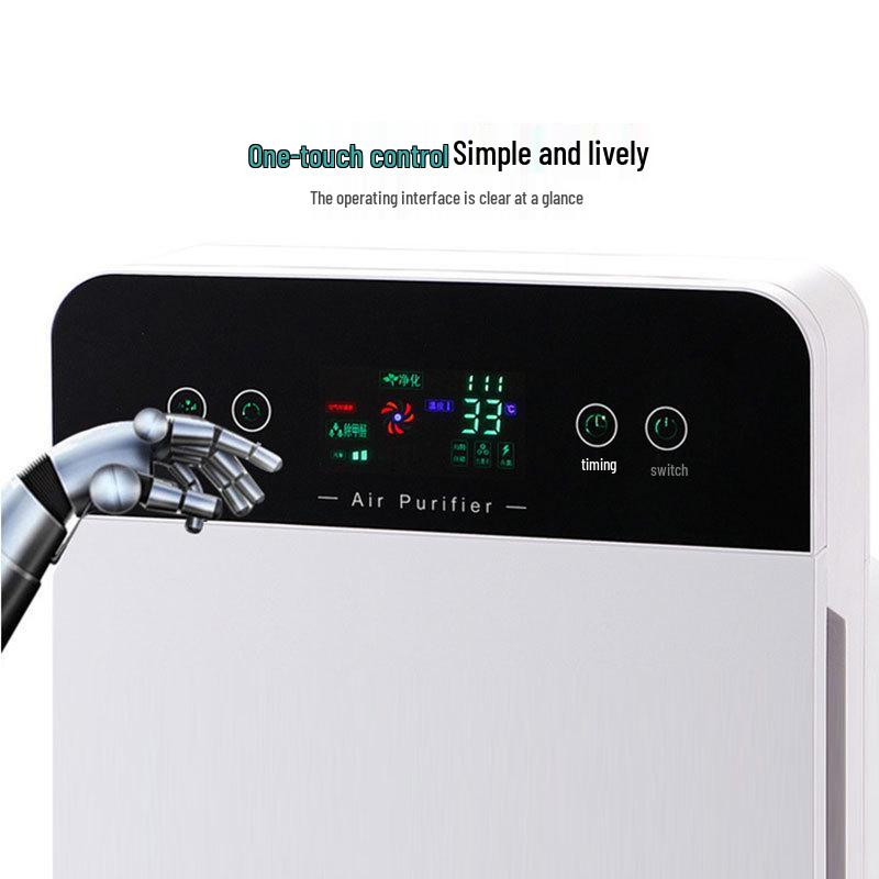 Smart Air Purifier: Formaldehyde & Dust Remover with Indoor Negative Ion Disinfection