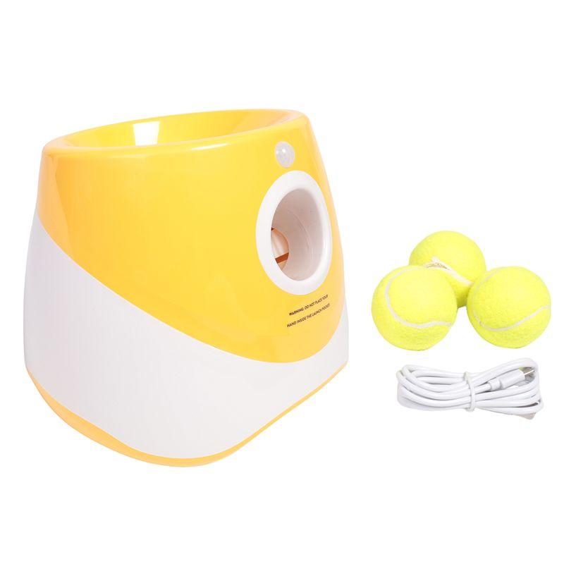 M-Modern-Dog Lanceur de Balle Parfait pour la Maison, l'Exercice en Plein Air et l'Entraînement du Chien