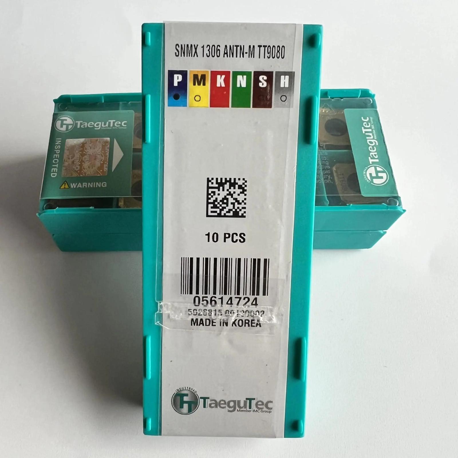 

TaeguTec / SNMX1306ANTN-M TT9080 /Original genuine CNC alloy blade 10 PCS