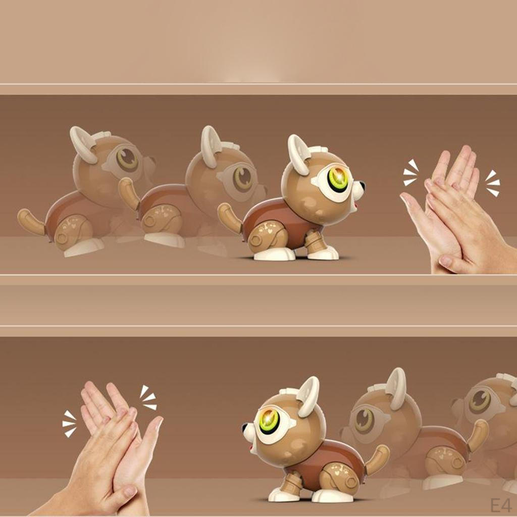 Interactive Intelligent Electronic Puppy Flashing Eyes