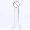 Crystal Jelly Realistic soft Dildo Penis Suction Cup Mini dicks Female Masturbation Erotic Cock Anal Sex Toys for Woman Lesbain