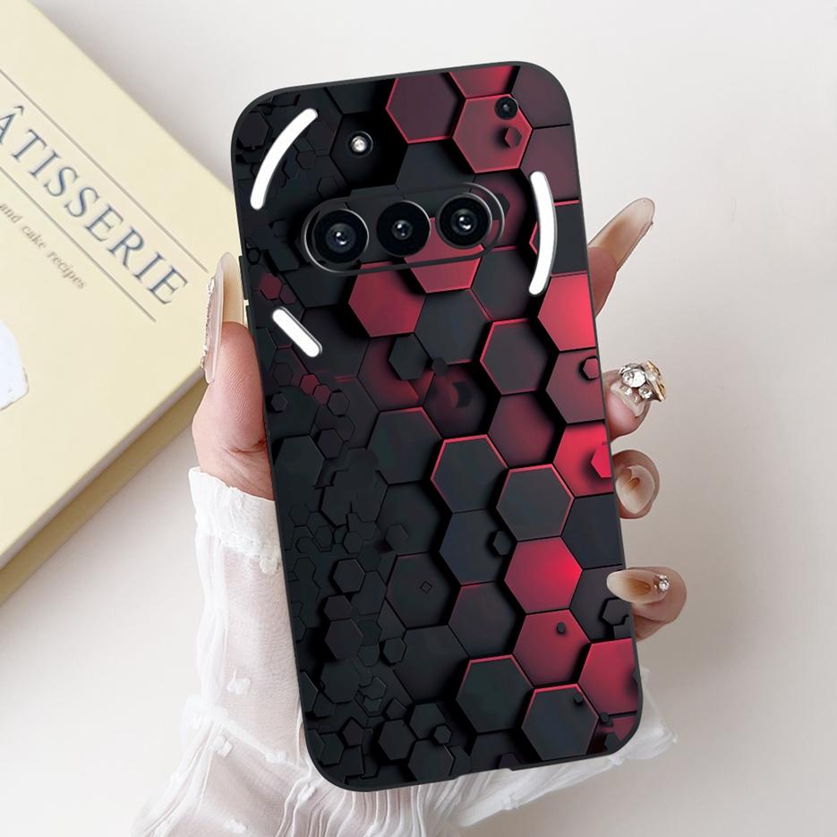 Per Custodia Nothing Phone 3A A059 Copertura Lussuosa Verniciata Candy Custodia Morbida in Silicone Per Nothing Phone 3A Pro A059P Phone3A Custodie