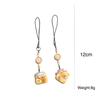 Xiaohongshu Bestseller: Cute Bear Pancake Toy Pendant and Phone Lanyard Keychain