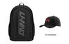 Li Ning Polyester Carry Backpack Regular Unisex Black ABST317-1