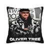 Oliver Tree Rest In Peace 1993 to 2026 Memorial Pillow Cover  Vintage Pillow Case For Living Room Sofa Comfy Pillowcases Gift