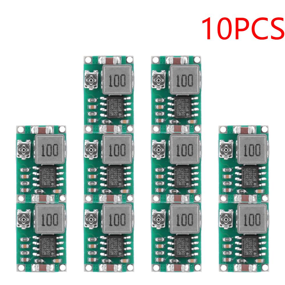1-10pcs Mini360 RC Airplane Module Mini 360 DC Buck Converter 2A Step Down Module 4.75V-23V to 1V-17V 17x11x3.8mm New LM2596