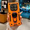 2 In1 360° Rotating Metal Ring Stand Holder Case For Xiaomi Redmi Note 13 14 15 Pro For Redmi 14C 15C 15 Shockproof Armor Cover