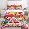 3pcs Rugrats Bedding Set Down Comforter Cover and Pillowcases, Suitable for All Seasons(No Insert)-0729010