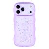 For iPhone 17 Pro Max Case Wavy Edge Epoxy TPU Shockproof Phone Cover