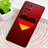 Germany Flag National Emblem Silicone Phone Case For Samsung Galaxy note 10 pro S26 S25 S24 S23 S22 S21 Plus S25Ultra Capa Cover