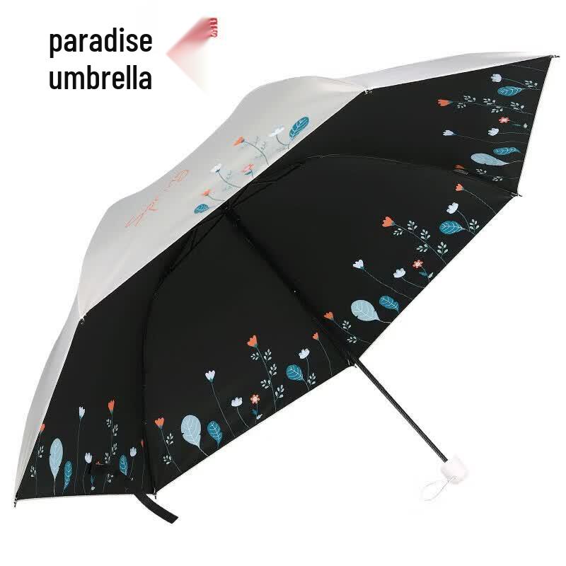 Heaven Umbrella UV Protection 3-Fold Compact Pencil Umbrella
