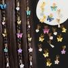 1Set Starfish Conch Pendant Artificial Pearl Summer Y2K Dreadlock Hair Jewelry Accessories For Braids For Girls Music Festival