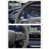 Car Steering Wheel Cover For Mazda 3 Mazda CX7 2011-2013 Customized DIY Car Accessories Interiors Original Steering Wheel Braid