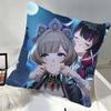 Columbina Genshin Impact Game Pillow Case Square Pillow Bedroom Sofa Leisure Comfort Cushion Car Home Decoration