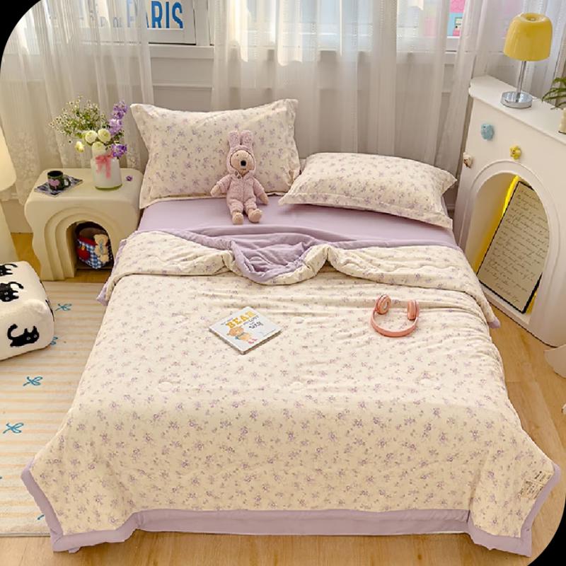 

Grace All-Season Knitted Cotton Double Gauze Quilt