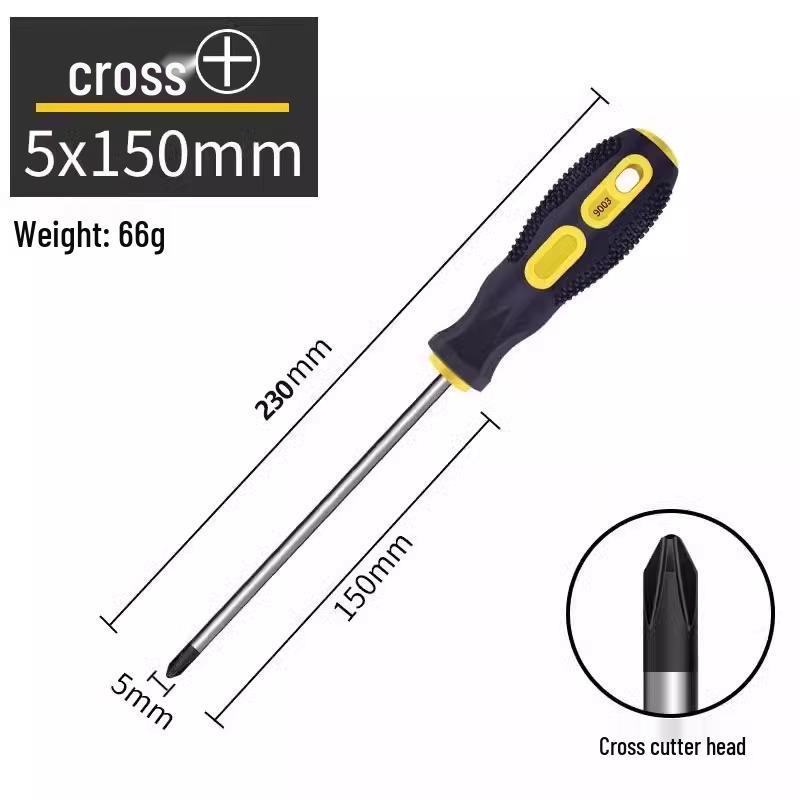 High Hardness Magnetic Torx Screwdriver Set - Includes Phillips, Slotted, and Flat Head Screwdrivers