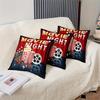Movie Night Cushion Covers Cozy Chair Living Room Pillowcase Fashion Zipper Sofa Pillow Covers Bedroom Home Decor