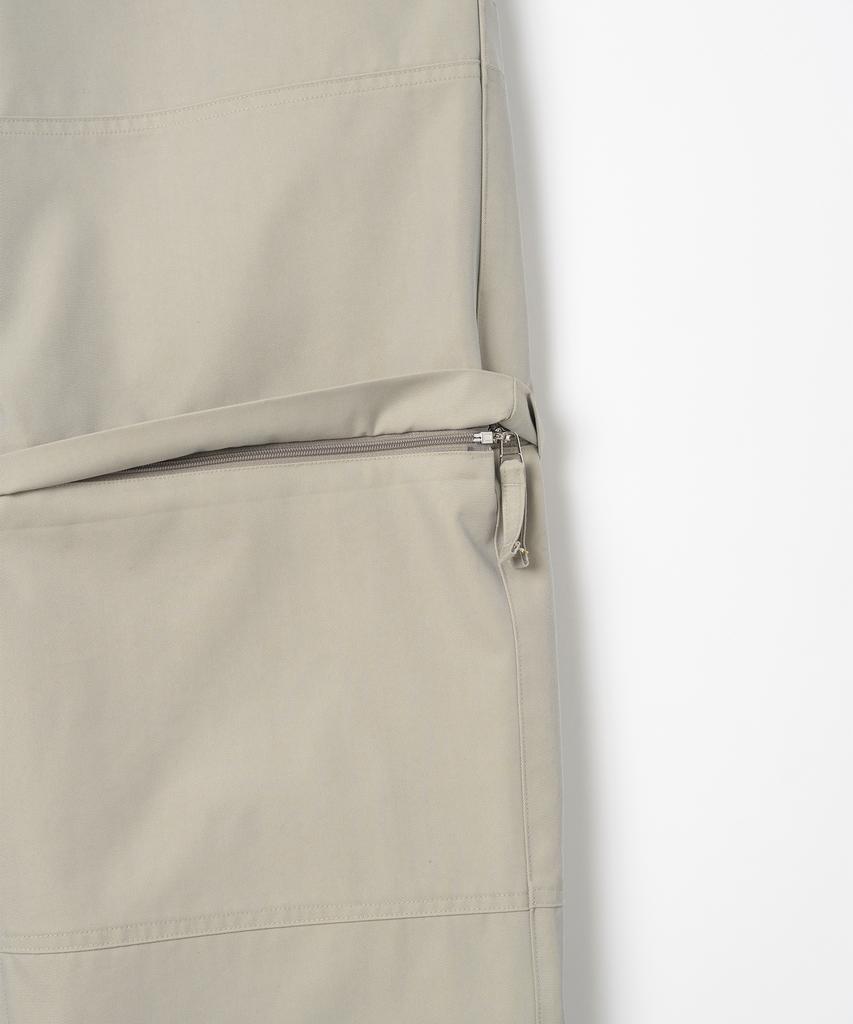 MILLO ARCHIVE Double Layered Detail Pants [Ecru]