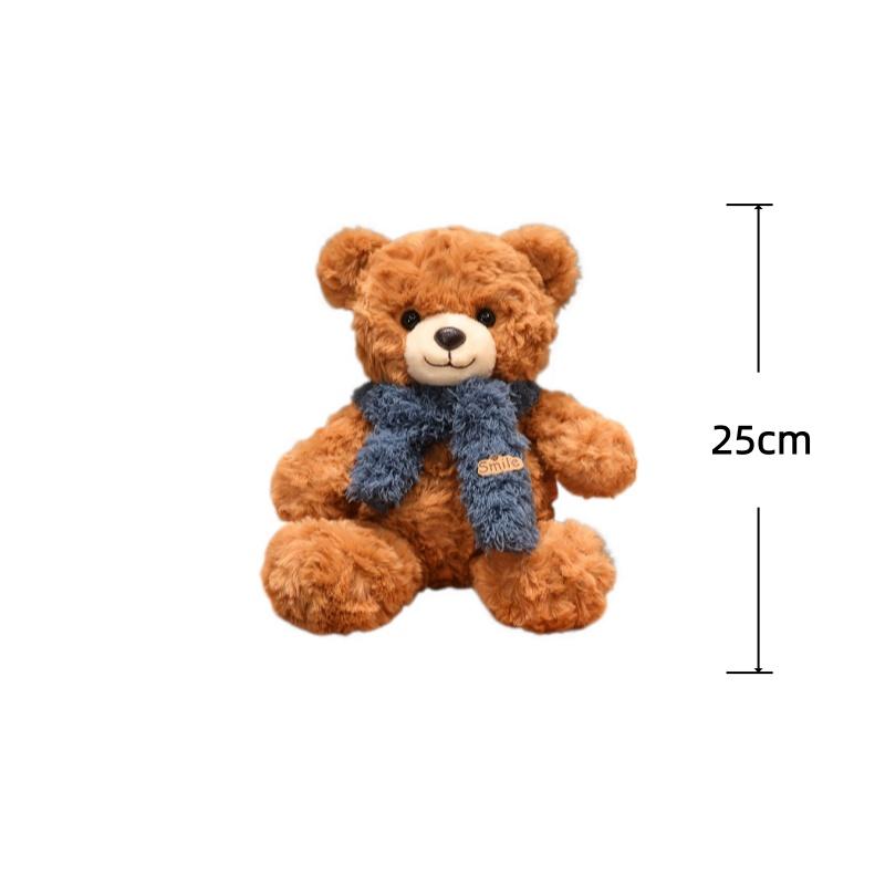 Bear Plush Toys Dressing Bear Stuffed Doll 25Cm Kawaii Toys Hobbies Collection Adorably Home Decor Dolls Kids Birthday Gifts