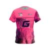 Nuova maglia da bowling Global G con pallino verde e sfumature, manica corta