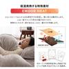 EMOOR Heat Double-Ply Blanket, Single, Silver Gray, Moisture-Wicking, Heat-Generating, Reversible, Washable, Fluffy Cotton Fill