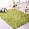 Carpet Plush Slip Resistant Polyester Solid Color Door Floor Mat for Sitting Room