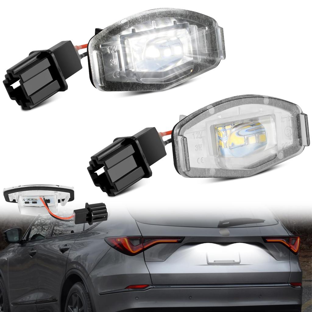 NEIFILES Honda Odyssey RA6/RA7/RA8/RA9 Civic FD1/FD2 License Lamp Civic Accord Wagon LED License Lamp