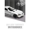 1/32 Benz SLR 722S Roadster Speedster Alloy Diecast Model Car Collection Hobby Decoration Home Ornament Birthday Gift with Boyfriend