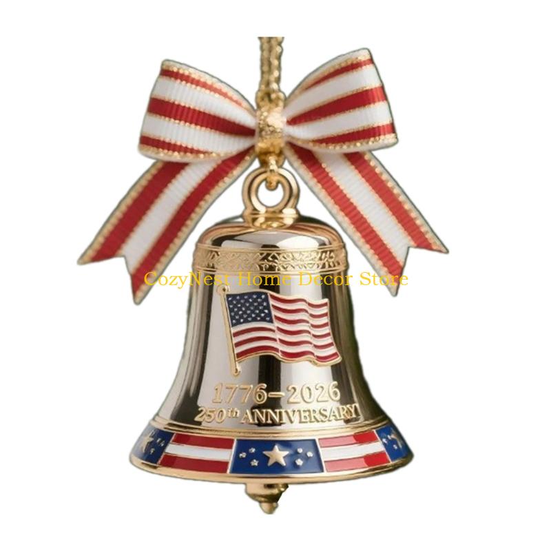 92MF Christmas Tree Hanging Ornament 250th Anniversary Metal Decoration