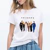 Friends T Shirt I Ll Be There For You Letter Printing Lunoakvo Shirt Friends Tshirt Short