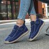 Fashion Best-selling Hand-stitched Women's Shoes, Ox Tendon Soft-soled Mom Shoes, Autumn and Winter Flat Single Shoes, Casual Shoes