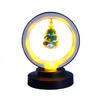 Christmas Night Light Decoration Hanging Santa Claus Xmas Tree Figurine LED Table Lamp Holiday Party Home Bedroom Desktop Decorative Light