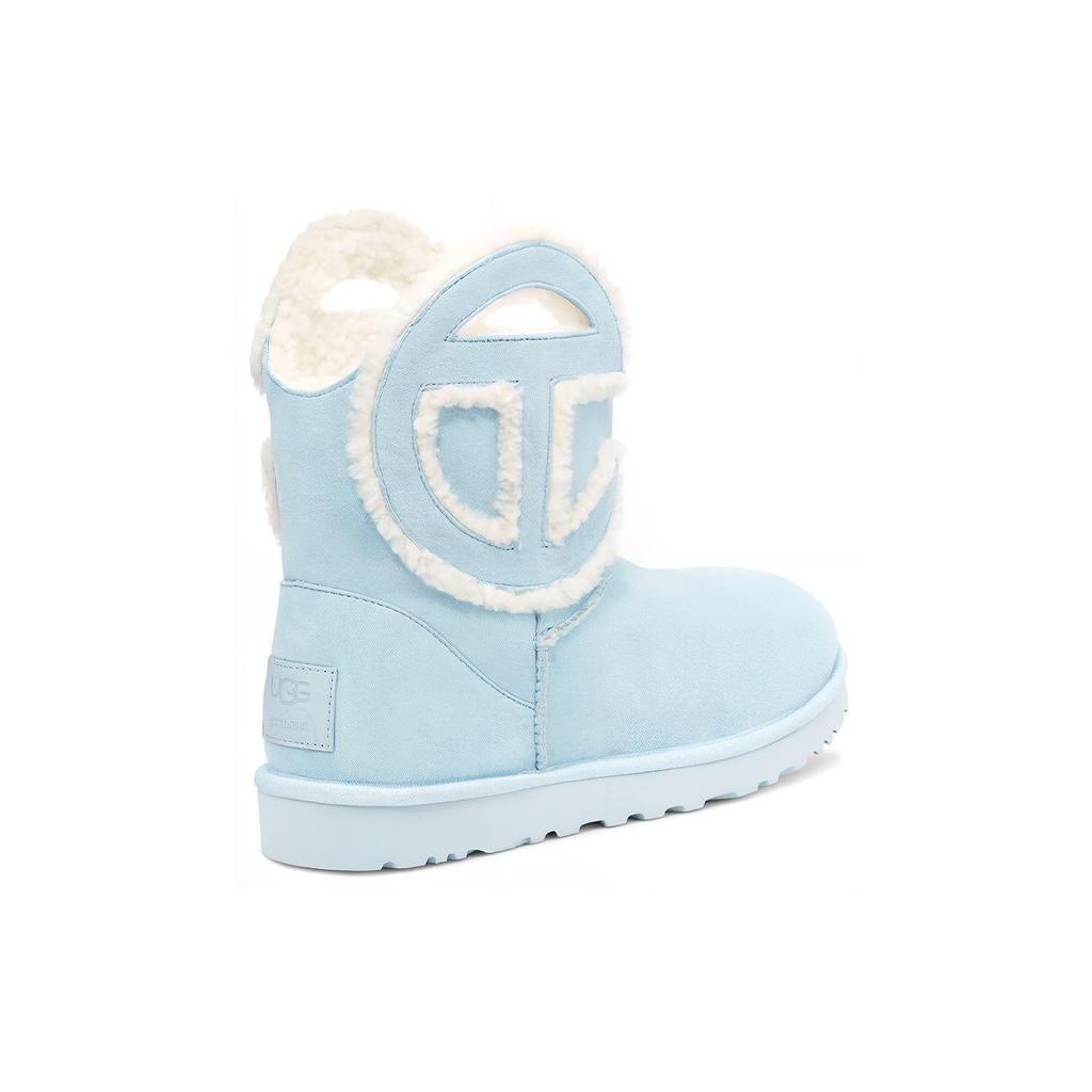 Telfar x UGG Logo Mini Stiefel Blau Unisex Sneaker 1122991-BLU
