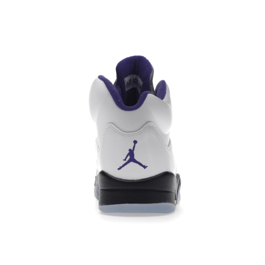 Air Jordan 5 Retro Concord Men Sneakers White Dark-Concord Black DD0587-141