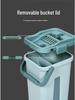 Hands-Free Flat Mop with Easy Clean Bucket