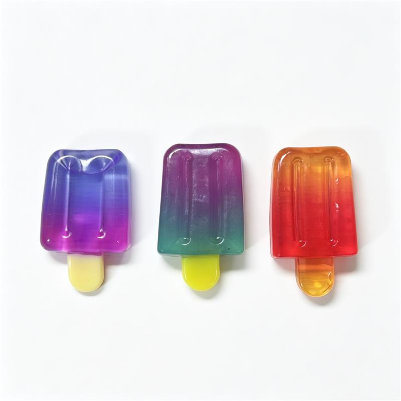 Schylling Needoh Nice-Sicle Fidget Sensory Toy Pizza Peace Cake Cream Cone Relief Squishy Anti-Anxiety Squeeze Toy for ADHD Gift
