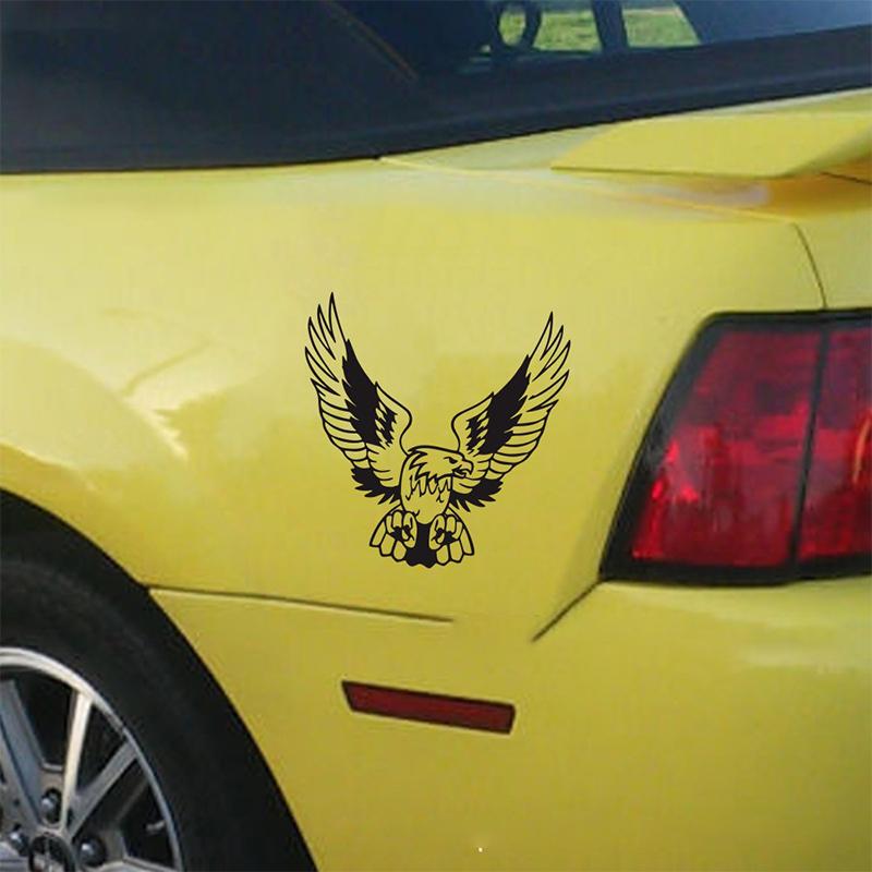 3D Car Sticker Fashion Eagle On Car Funny Wild Animal Stickers and Labels Viny