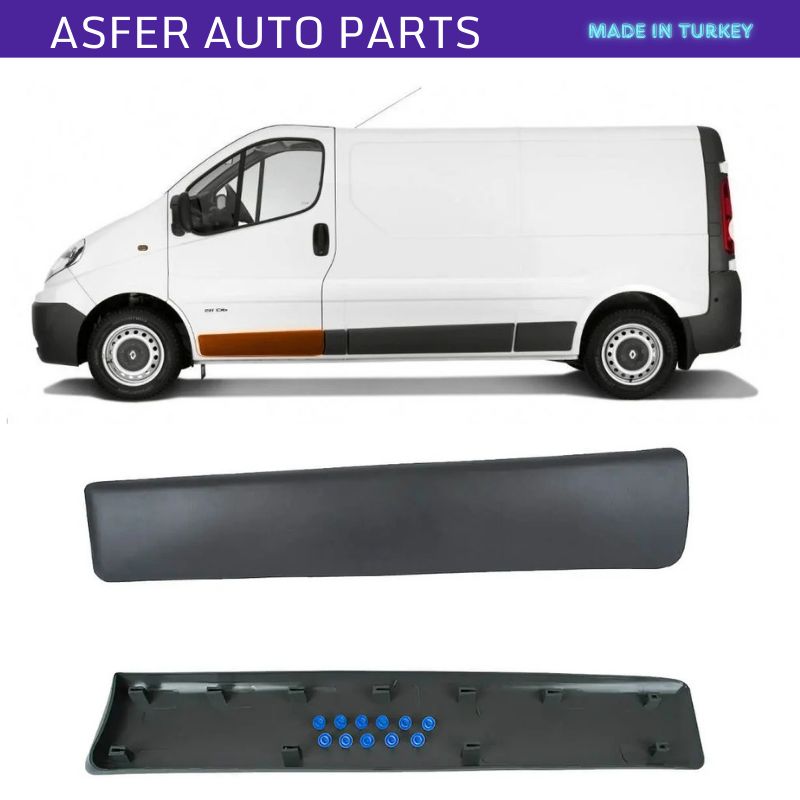 

Front Left Door Cover For Renault Trafic Mk2 2001-2014 Opel Vivaro OEM 8200036088 91165346 чорний