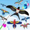 New Family Trips DIY Toy Bat Cartoon Kite Animal Kites Flying Animal Kites Children Gift