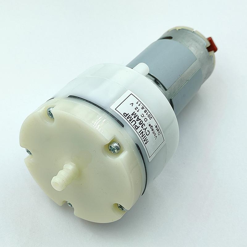 WP36C DC 12V 10L/M -60KPa Large Flow Mini 555 Motor Vacuum Air Pump Negative Pressure Suction Diaphragm Pump DIY Packer Inflator