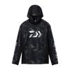 Daiwa Boat Game Hoodie Shirt DE-3726 Black Haze Camo 2XL