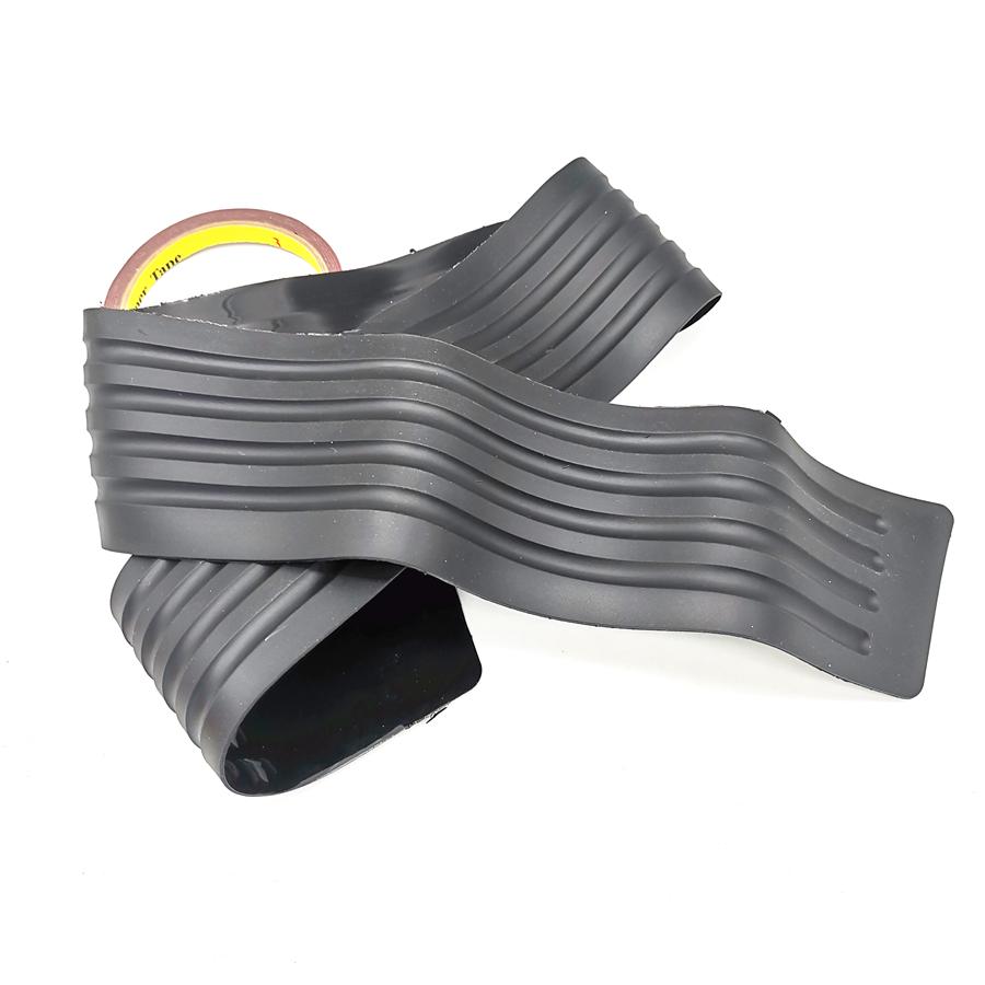 

Черный резиновый протектор заднего бампера автомобиля, накладка на порог багажника, защита от царапин