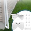 Water-proof Gutter Extension Hinge Innovative Flip Design Gutter Downspout Set  Trailer