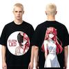 2026 Summer Hot Sale Elfen Lied Anime T-Shirt Y2k Unisex Unisex Harajuku Casual T-Shirt Hip Hop Streetwear Oversized Round T-Shirt