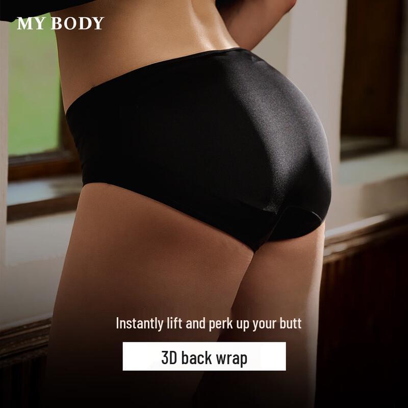 Mybody Damen Sexy LOGO Bund V-Form Po-hebende Slips